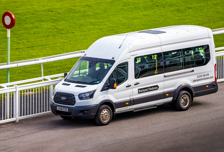 16 seater Blackpool Minibuses minibus – The perfect transport option for all of your travelling needs